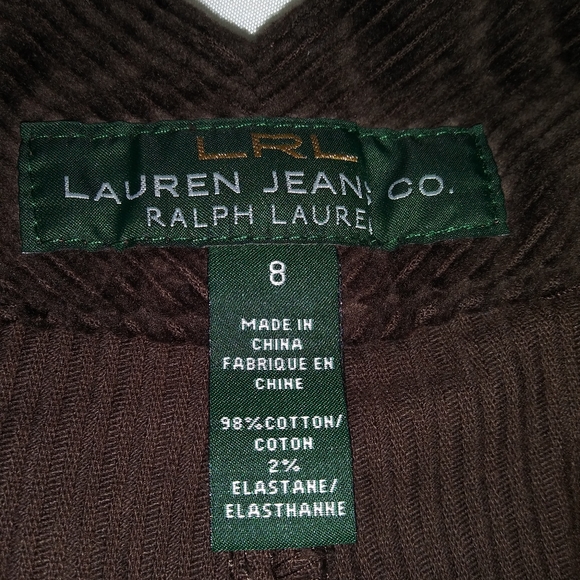 LRL LAUREN JEANS CO. RALPH LAUREN Corduroy Skirt - Picture 3 of 4